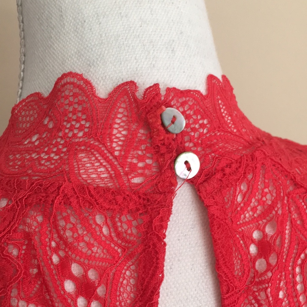 nwt // free people marsha lace slip dress - Picture 5 of 7